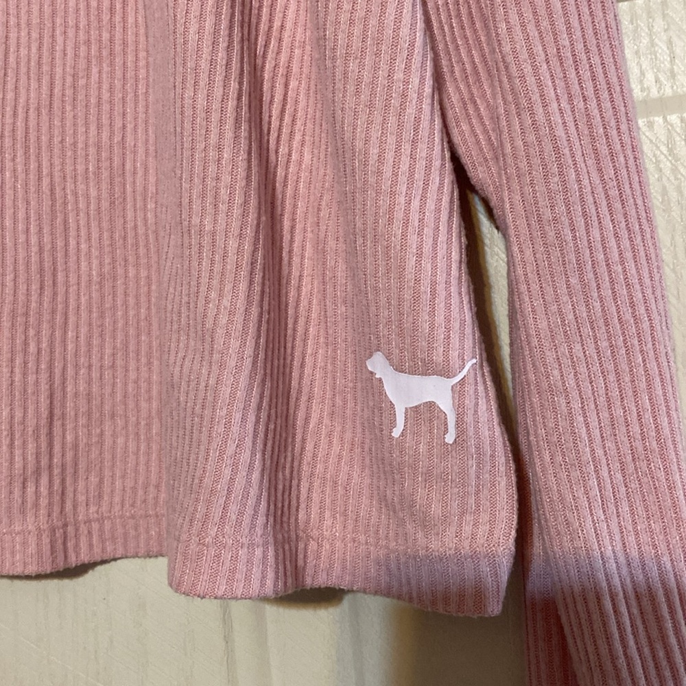PINK Victoria's Secret Soft Ribbed Top - Blush - Picture 3 of 6